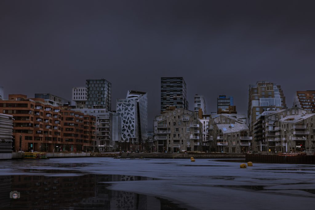 Barcode im Winter